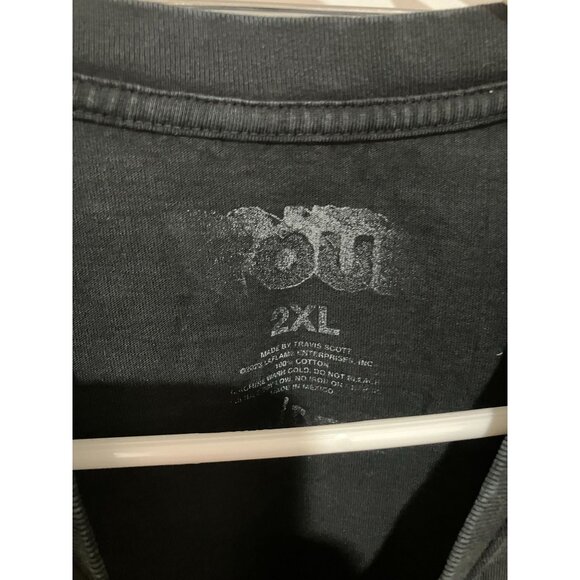 Travis Scott Utopia Circus Maximus 2023 Tour Shirt, Black, 2XL, Super Faded - Picture 3 of 3